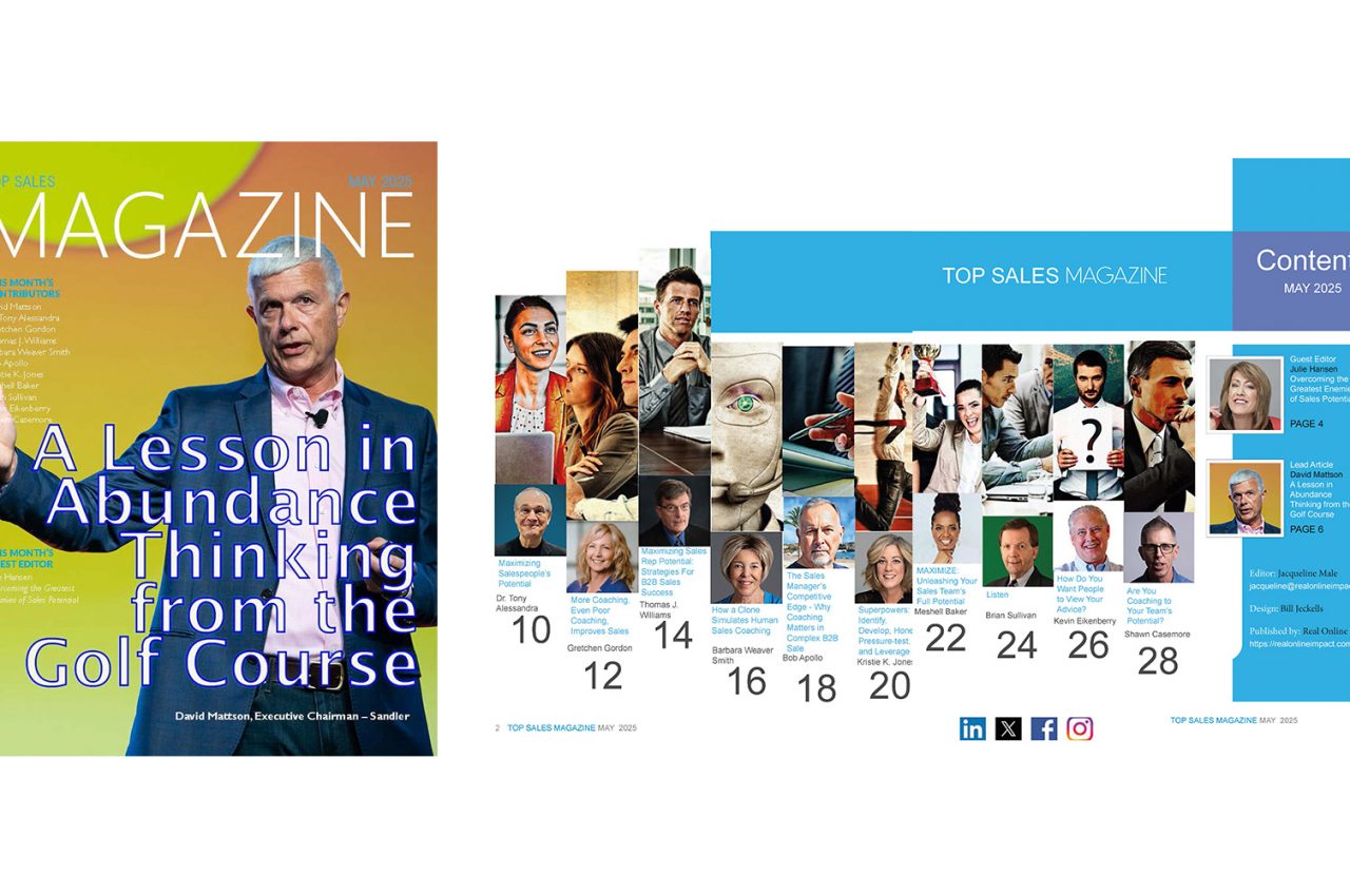 Top Sales Magazine May 2025